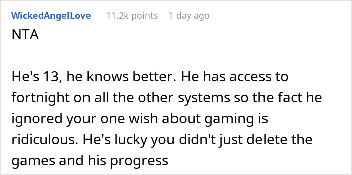 13 Y.O. Livid With His Mom For Grounding Him After He Deleted Her Games’ Progress