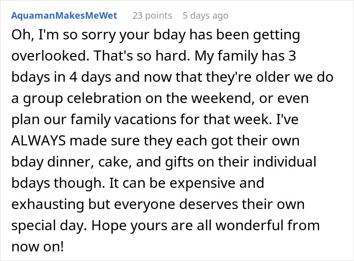 Teen Is Fed Up With Having To Celebrate Her Birthday With Her Little Brother, Infuriates Parents By Sabotaging It This Year Teen Is Fed Up With Having To Celebrate Her Birthday With Her Little Brother, Infuriates Parents By Sabotaging It This Year