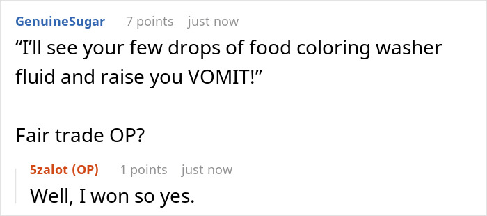 Employee Gets Sweet Revenge On A Manager Who Splashed Windshield Washer Fluid On Their Arm As A Joke Employee Gets Sweet Revenge On A Manager Who Splashed Windshield Washer Fluid On Their Arm As A Joke