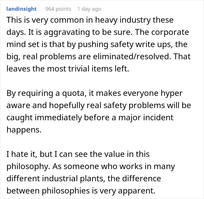 "Cabinet Door Was Left Open In Room": Employees Keep Reporting Ridiculous Safety Violations, This Guy Figures Out Why