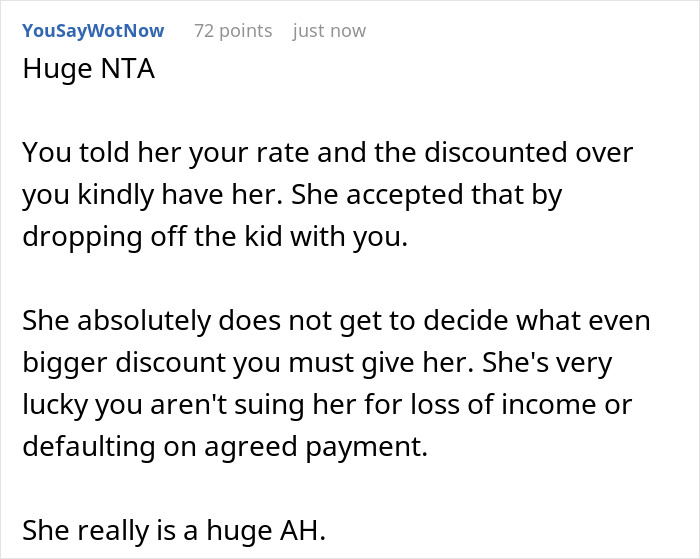 21 Y.O. Professional Babysitter Gets Manipulated Into Changing The Price ‘For Family’, Drops The Child At Another Relative's 21 Y.O. Professional Babysitter Gets Manipulated Into Changing The Price ‘For Family’, Drops The Child At Another Relative's