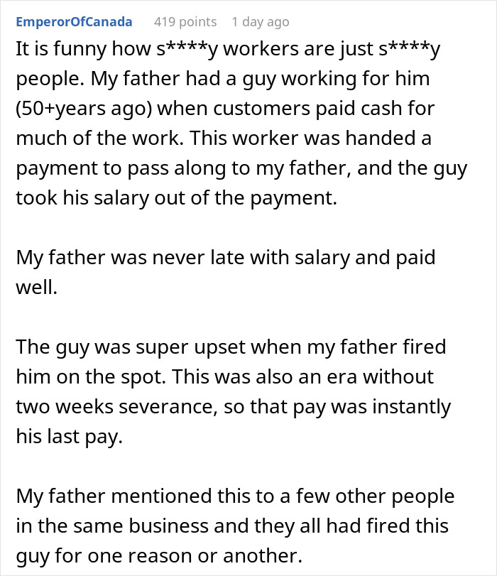 “You Must Not Know Your Boss Very Well”: Boss’s Child Shuts Down Entitled Customer Who Tried To Get Product For Free By Claiming To Know The Boss “You Must Not Know Your Boss Very Well”: Boss’s Child Shuts Down Entitled Customer Who Tried To Get Product For Free By Claiming To Know The Boss