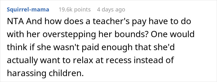 Father Supports His Daughter After The Teacher Took Away Her Book For Reading At Recess, Gets Called A Jerk