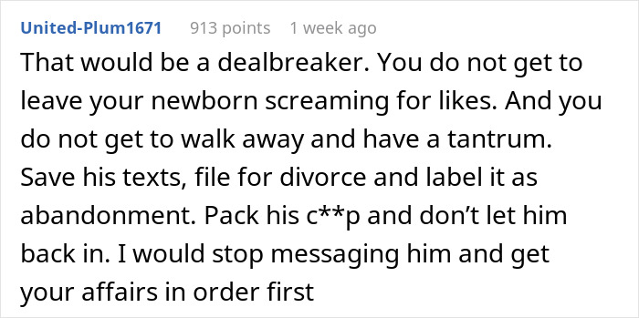 Wife Is Lost And Confused After Her Husband Leaves Her And Their Baby 10 Days After Her C-Section To Stay With His Friends Wife Is Lost And Confused After Her Husband Leaves Her And Their Baby 10 Days After Her C-Section To Stay With His Friends