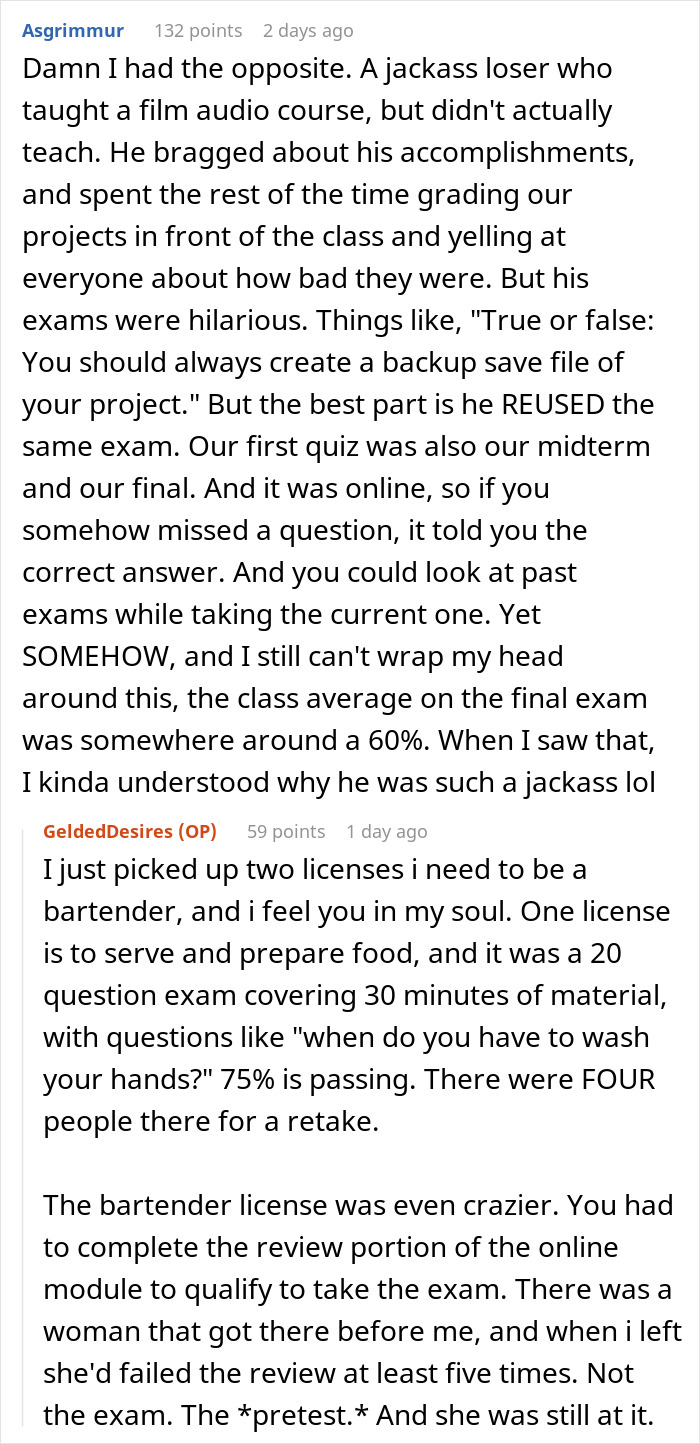 Self-Absorbed Professor Is Brought Back To Reality After One Student Cracks The Code To Getting 100% Pass Rate Self-Absorbed Professor Is Brought Back To Reality After One Student Cracks The Code To Getting 100% Pass Rate