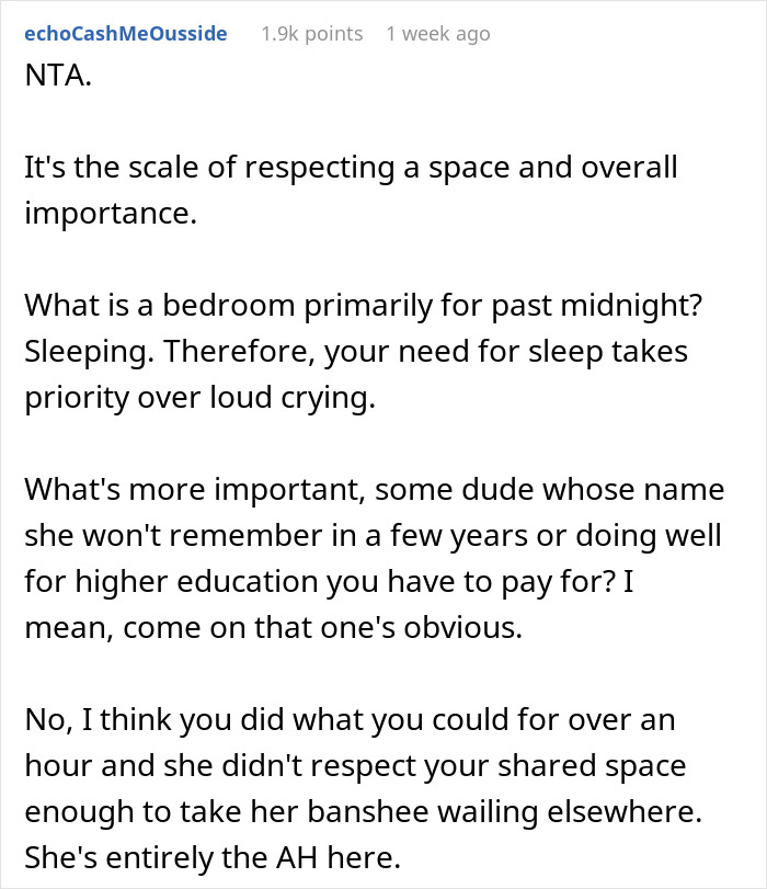 Woman Quits Helping When Roommate Won’t Calm Down For 1.5 Hours And Asks Her To Leave The Room, Results In The Silent Treatment Woman Quits Helping When Roommate Won’t Calm Down For 1.5 Hours And Asks Her To Leave The Room, Results In The Silent Treatment