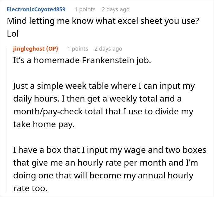 Hard-Working Colleague Confronts This Man About Leaving Work On Time, Unaware That He Doesn't Get Paid Overtime Hard-Working Colleague Confronts This Man About Leaving Work On Time, Unaware That He Doesn't Get Paid Overtime