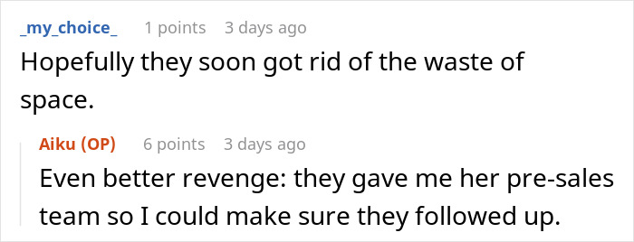 "She Marched Straight Into The CEO’s Office”: Woman Presents Coworker's Work As Her Own, Gets Exposed Right In Front Of The CEO "She Marched Straight Into The CEO’s Office”: Woman Presents Coworker's Work As Her Own, Gets Exposed Right In Front Of The CEO