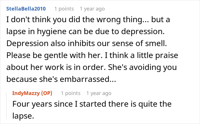Person Avoids Coworker Who Stinks Of Cigarettes Until She Asks Why She Is Treated Differently, But Is “Crushed” By The Answer