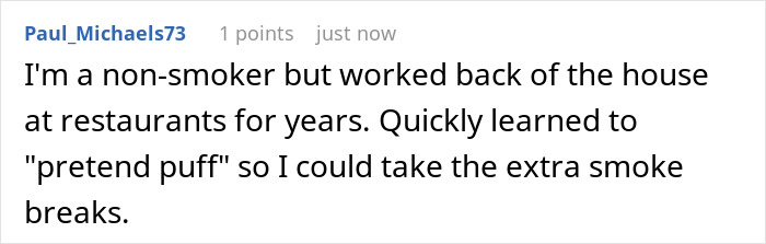 “She Took Breaks As Frequently As The Smokers Did”: Employee Gets Reported For Being On Her Phone During Lunchtime, Ends Up Maliciously Complying “She Took Breaks As Frequently As The Smokers Did”: Employee Gets Reported For Being On Her Phone During Lunchtime, Ends Up Maliciously Complying