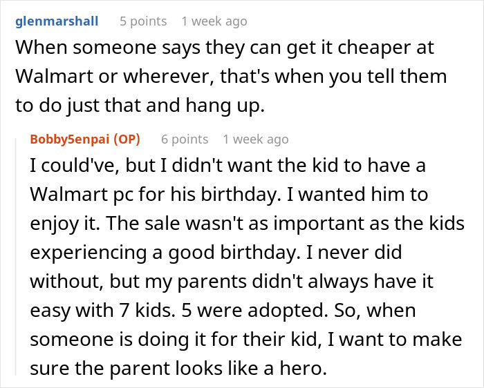 “She Exploded In A Rage”: PC Guru Is Left Dealing With Karen Over Her Son’s $2,000 Birthday Gift, Until Her Husband Gets Involved “She Exploded In A Rage”: PC Guru Is Left Dealing With Karen Over Her Son’s $2,000 Birthday Gift, Until Her Husband Gets Involved