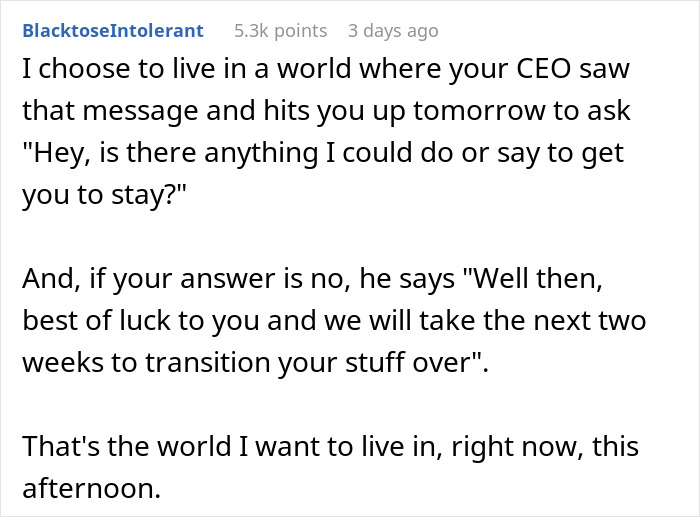 Woman Opens Up About Accidentally Showing Her Newly Accepted Job Offer To CEO Before She Gave Her Notice Woman Opens Up About Accidentally Showing Her Newly Accepted Job Offer To CEO Before She Gave Her Notice