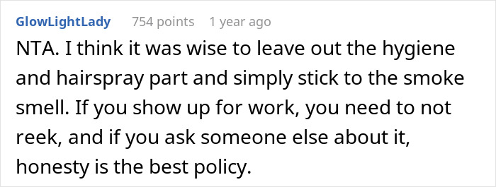 Person Avoids Coworker Who Stinks Of Cigarettes Until She Asks Why She Is Treated Differently, But Is “Crushed” By The Answer