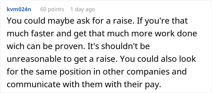 Person Tells How They Messed Up At Work By Doing The Job 5 Times Faster Than The Previous Employee Person Tells How They Messed Up At Work By Doing The Job 5 Times Faster Than The Previous Employee