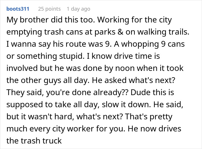 Person Tells How They Messed Up At Work By Doing The Job 5 Times Faster Than The Previous Employee Person Tells How They Messed Up At Work By Doing The Job 5 Times Faster Than The Previous Employee