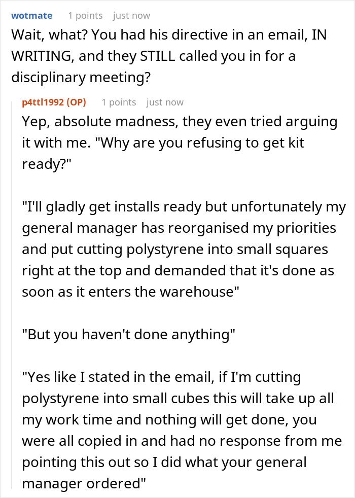 “I Took That Literally”: Core Worker Watches Company Go Into Chaos After Maliciously Complying With New Manager’s Demands “I Took That Literally”: Core Worker Watches Company Go Into Chaos After Maliciously Complying With New Manager’s Demands