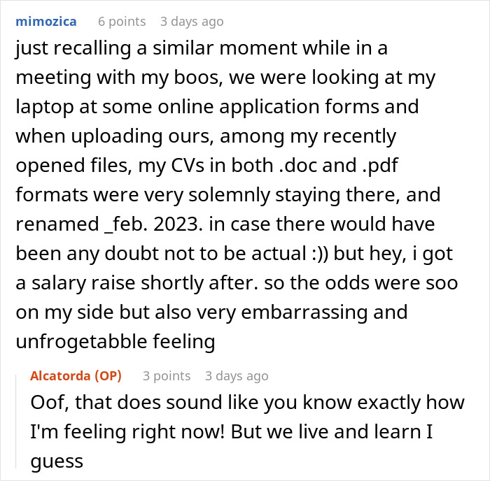 Woman Opens Up About Accidentally Showing Her Newly Accepted Job Offer To CEO Before She Gave Her Notice Woman Opens Up About Accidentally Showing Her Newly Accepted Job Offer To CEO Before She Gave Her Notice