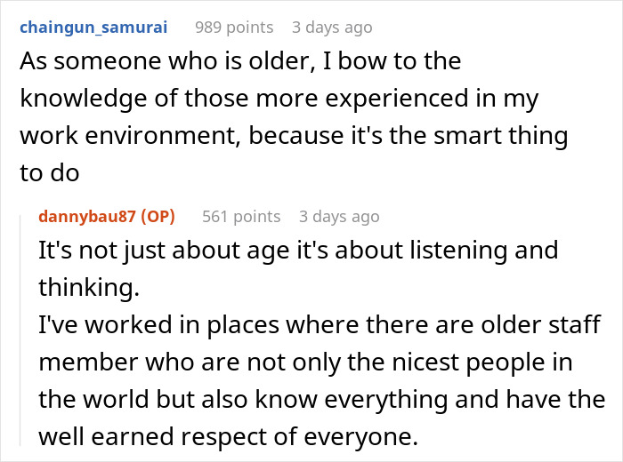 Manager Believes Age Equals Seniority And Demands Employee Do As She Says, They Maliciously Comply And Leave Her To Deal With The Fallout Manager Believes Age Equals Seniority And Demands Employee Do As She Says, They Maliciously Comply And Leave Her To Deal With The Fallout