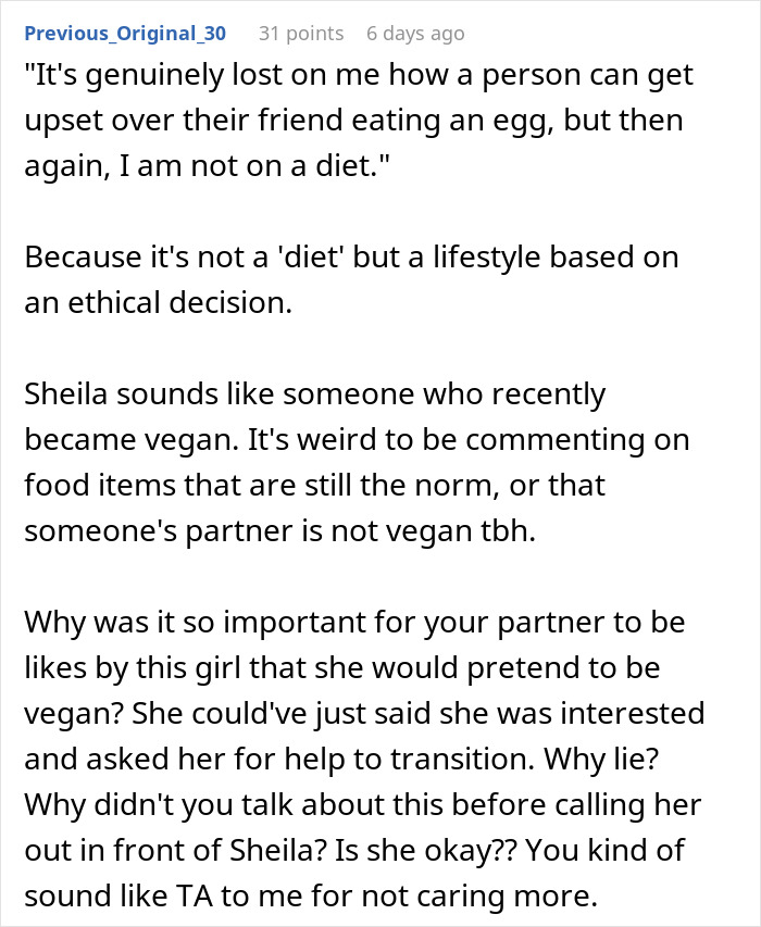 "She's Not A Vegan": Boyfriend Can't Take It Anymore, Calls Out Girlfriend On Her Lies "She's Not A Vegan": Boyfriend Can't Take It Anymore, Calls Out Girlfriend On Her Lies