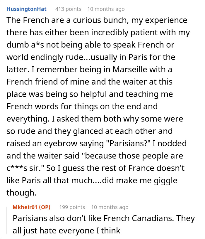 “She Told Her In Perfect English That She Didn’t Speak English”: French Worker Refuses To Serve An American, Regrets It When She Comes Back With Her French Husband “She Told Her In Perfect English That She Didn’t Speak English”: French Worker Refuses To Serve An American, Regrets It When She Comes Back With Her French Husband