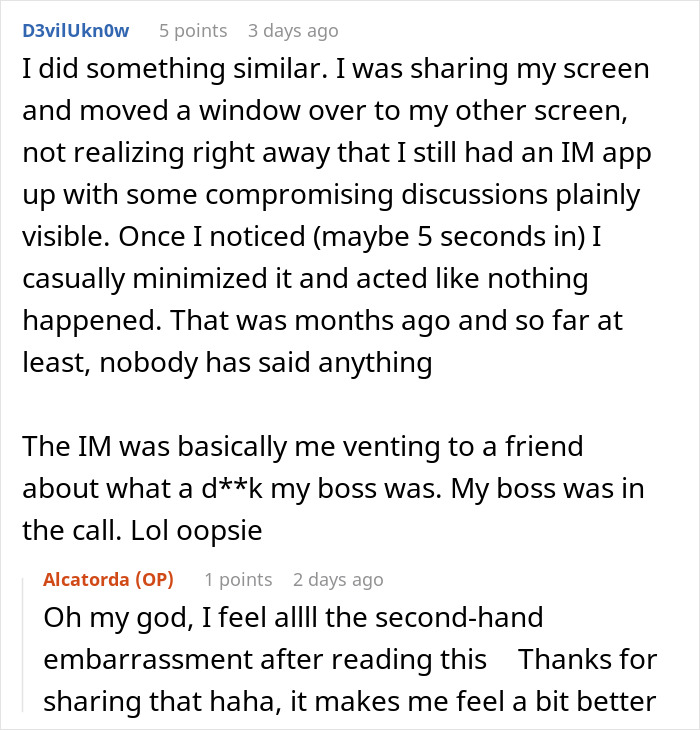 Woman Opens Up About Accidentally Showing Her Newly Accepted Job Offer To CEO Before She Gave Her Notice Woman Opens Up About Accidentally Showing Her Newly Accepted Job Offer To CEO Before She Gave Her Notice