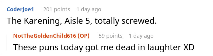 Karen Tries To Intimidate Worker, Demanding They “Do Their Job” And Help Her, So They Maliciously Comply Karen Tries To Intimidate Worker, Demanding They “Do Their Job” And Help Her, So They Maliciously Comply