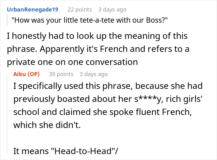 "She Marched Straight Into The CEO’s Office”: Woman Presents Coworker's Work As Her Own, Gets Exposed Right In Front Of The CEO "She Marched Straight Into The CEO’s Office”: Woman Presents Coworker's Work As Her Own, Gets Exposed Right In Front Of The CEO