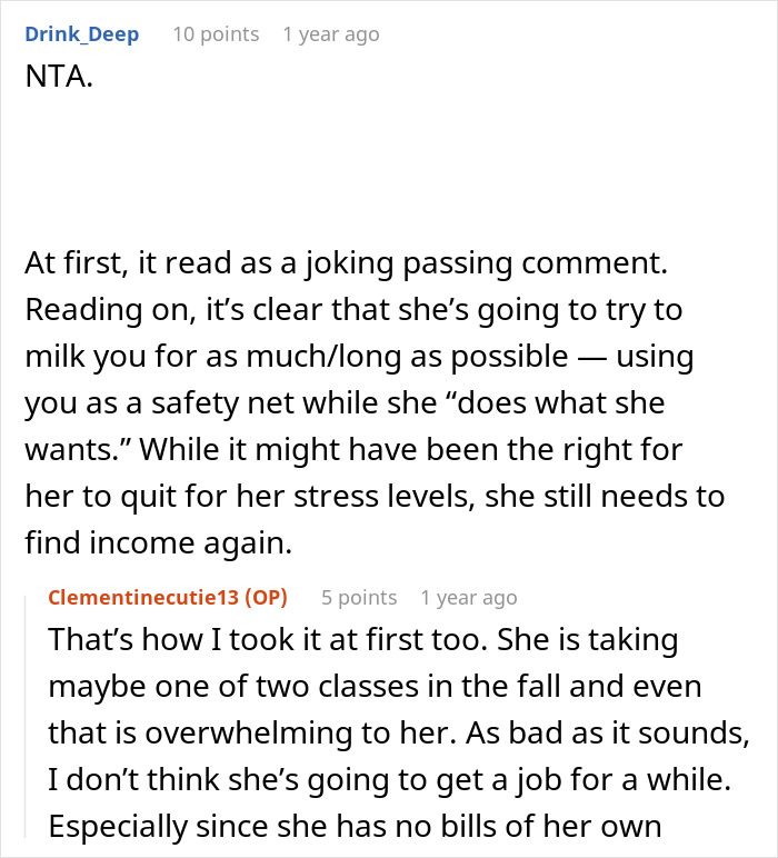 Friend Asks Woman To Pay For Everything When They Go Out Since She Lost Her Job, Gets “Not Happening” Reply Friend Asks Woman To Pay For Everything When They Go Out Since She Lost Her Job, Gets “Not Happening” Reply