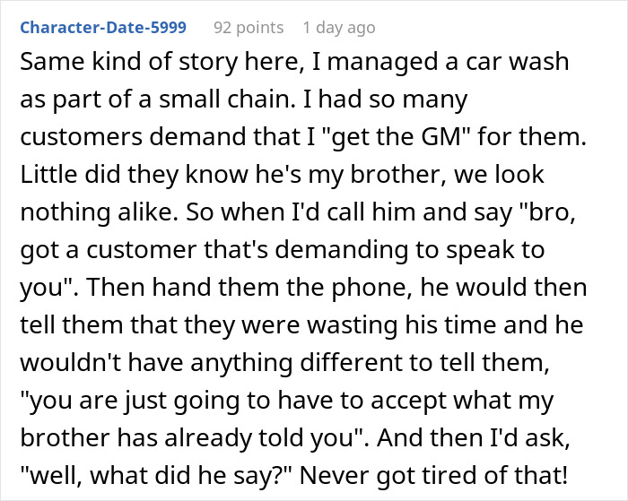 “You Must Not Know Your Boss Very Well”: Boss’s Child Shuts Down Entitled Customer Who Tried To Get Product For Free By Claiming To Know The Boss “You Must Not Know Your Boss Very Well”: Boss’s Child Shuts Down Entitled Customer Who Tried To Get Product For Free By Claiming To Know The Boss