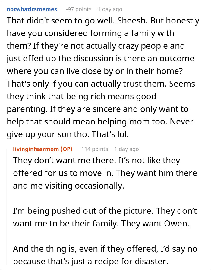 Rich Parents Want To Adopt Their Son's Friend From His Single Mom, The Mom Only Then Realizes All The Red Flags Rich Parents Want To Adopt Their Son's Friend From His Single Mom, The Mom Only Then Realizes All The Red Flags
