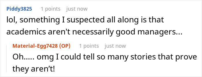 Professor Abuses Assistant's Time, Is Shocked When Their Overtime Runs Out And Things Hit The Fan Professor Abuses Assistant's Time, Is Shocked When Their Overtime Runs Out And Things Hit The Fan