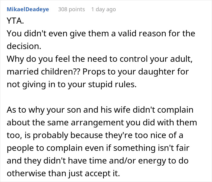 Woman Wonders If She Is A Jerk For Making Her Daughter Sleep Separately From Her Wife Woman Wonders If She Is A Jerk For Making Her Daughter Sleep Separately From Her Wife
