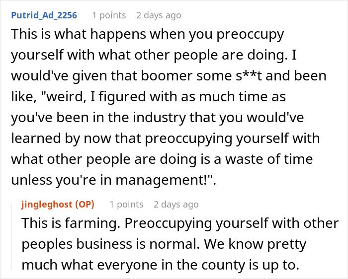 Hard-Working Colleague Confronts This Man About Leaving Work On Time, Unaware That He Doesn't Get Paid Overtime Hard-Working Colleague Confronts This Man About Leaving Work On Time, Unaware That He Doesn't Get Paid Overtime