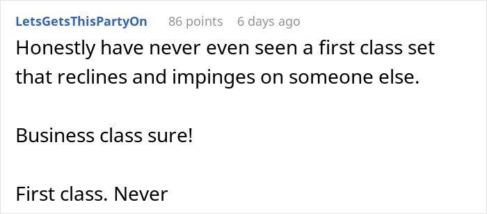 “She Reiterated That I Was Entitled To Recline My Seat”: Guy Asks For Flight Attendant’s Backup After Being Criticized By The Passenger Behind Him “She Reiterated That I Was Entitled To Recline My Seat”: Guy Asks For Flight Attendant’s Backup After Being Criticized By The Passenger Behind Him