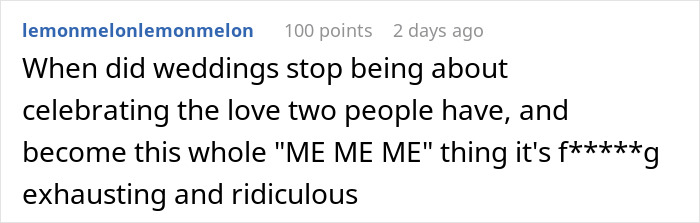 Bride Makes A Post About Her Bridesmaid’s Looks, Wondering What To Do, Gets Destroyed Instead Bride Makes A Post About Her Bridesmaid’s Looks, Wondering What To Do, Gets Destroyed Instead