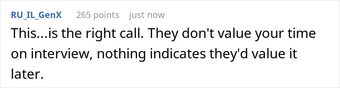 Irresponsible Recruiter Faces Rejection When Person Declines The Job Offer After They Failed To Be On Time For The Interview