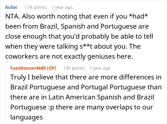 Workplace Drama Arises After Mexican Workers Mistakenly Assume Their New Coworker Doesn't Understand Spanish, Start Badmouthing Her Workplace Drama Arises After Mexican Workers Mistakenly Assume Their New Coworker Doesn't Understand Spanish, Start Badmouthing Her