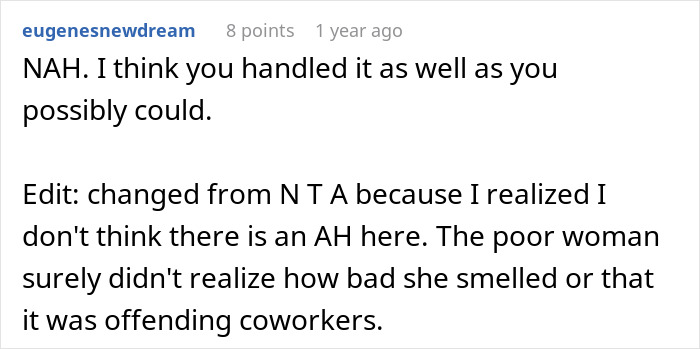 Person Avoids Coworker Who Stinks Of Cigarettes Until She Asks Why She Is Treated Differently, But Is “Crushed” By The Answer