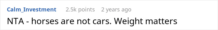Horse Owner Doesn’t Let Her Overweight Friend Ride One Of The Animals, Gets Accused Of Body-Shaming Her Horse Owner Doesn’t Let Her Overweight Friend Ride One Of The Animals, Gets Accused Of Body-Shaming Her