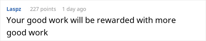 Person Tells How They Messed Up At Work By Doing The Job 5 Times Faster Than The Previous Employee Person Tells How They Messed Up At Work By Doing The Job 5 Times Faster Than The Previous Employee
