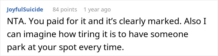 Neighbors Keep Parking In This Person’s Specially Reserved Spot, They Lose Patience And Call The Cops Neighbors Keep Parking In This Person’s Specially Reserved Spot, They Lose Patience And Call The Cops