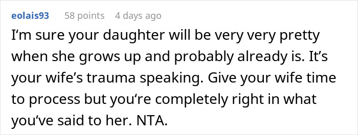 Mom Is Disappointed Her Baby Daughter Looks More Like Her Husband Than Her, Keeps Bashing Her Looks Until Husband Finally Snaps Mom Is Disappointed Her Baby Daughter Looks More Like Her Husband Than Her, Keeps Bashing Her Looks Until Husband Finally Snaps