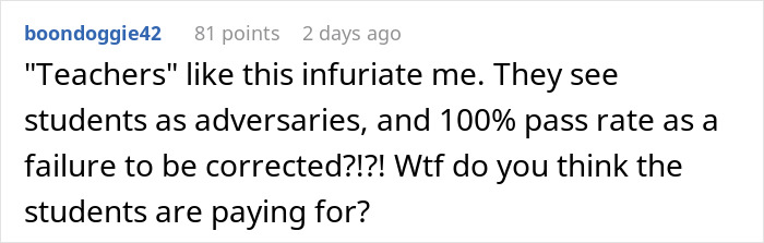 Self-Absorbed Professor Is Brought Back To Reality After One Student Cracks The Code To Getting 100% Pass Rate Self-Absorbed Professor Is Brought Back To Reality After One Student Cracks The Code To Getting 100% Pass Rate