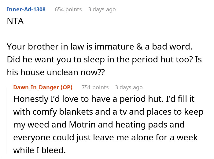 Man Disgusted With SIL's Period Bans Her From Using Hot Tub, Demands $100 For The Sheets She 'Ruined'