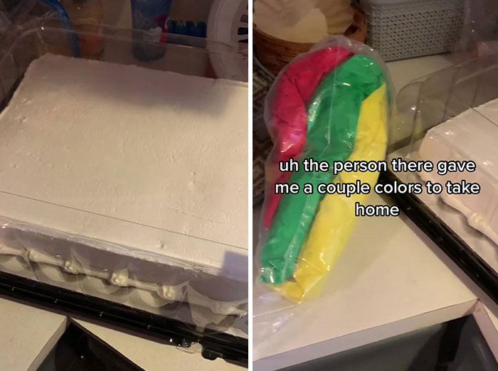 Costco Flat-Out Hands Woman Blank Cake, Supposedly Refusing To Color It As Per Her Order Due To Copyright, Expects Her To Just Accept It