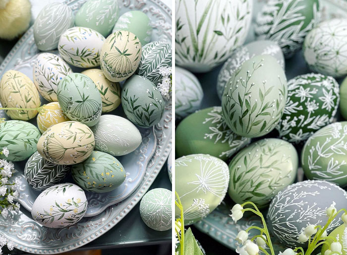 Mis bellos huevos de Pascua