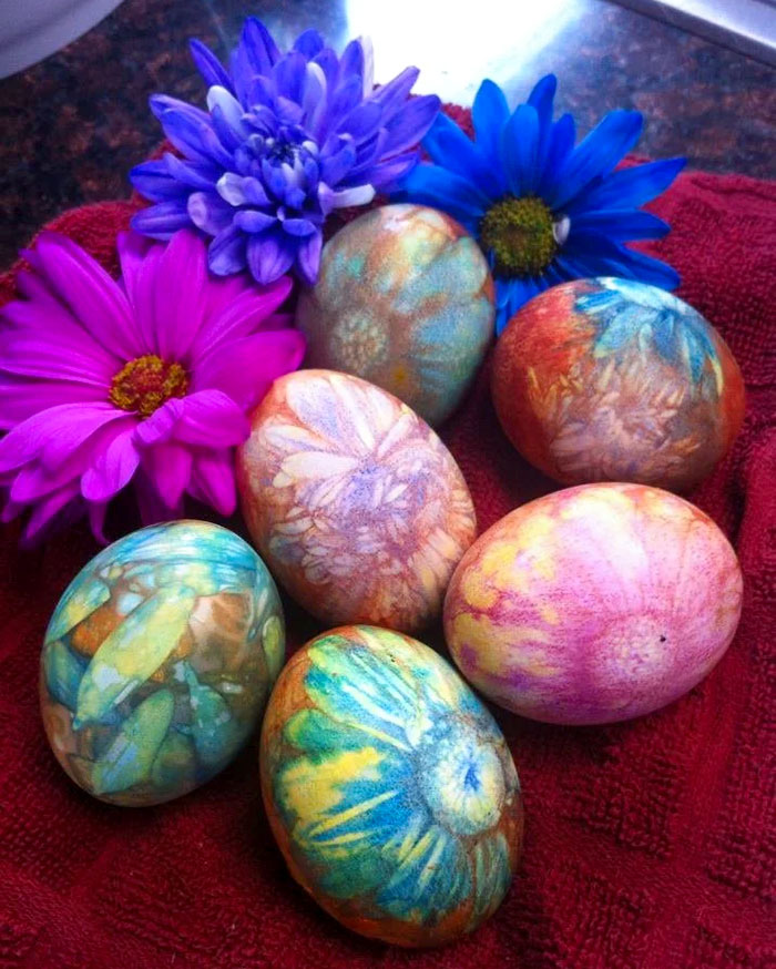 My First Attempt At Naturally Dying Easter Eggs
