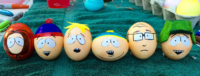 Egg Decorating Got A Little Out Of Hand This Year