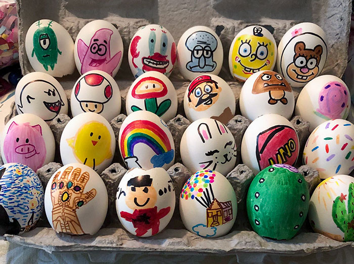 Confetti Eggs For Easter