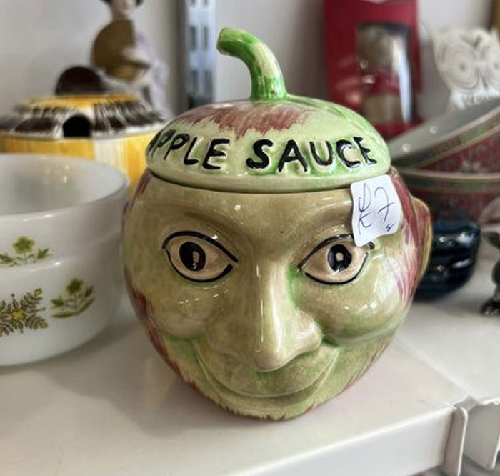Apple Sauce Head Found In Tenovus, Romsey